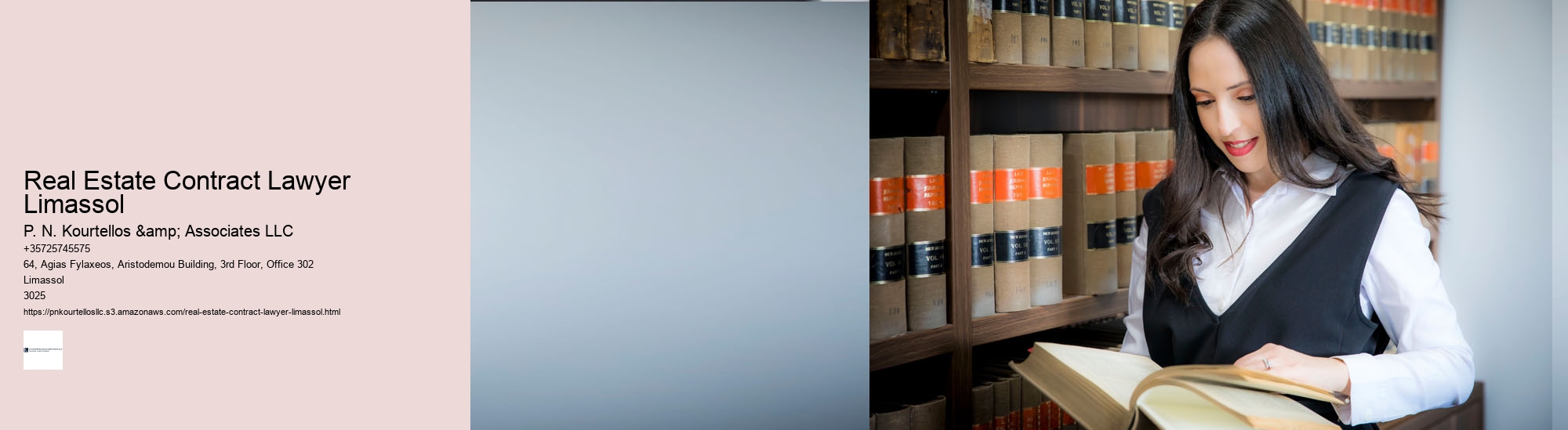 Real Estate Contract Lawyer Limassol
